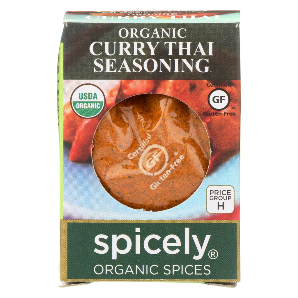 Spicely Organics - Organic Curry - Thai - Case Of 6 - 0.45 Oz.