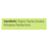 Spicely Organics - Organic Paprika - Smoked - Case Of 6 - 0.45 Oz.