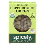 Spicely Organics - Organic Peppercorn - Green - Case Of 6 - 0.2 Oz.