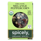 Spicely Organics - Organic Peppercorn - Melange - Case Of 6 - 0.45 Oz.