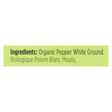 Spicely Organics - Organic Peppercorn - White Ground - Case Of 6 - 0.45 Oz.