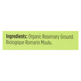 Spicely Organics - Organic Rosemary - Ground - Case Of 6 - 0.2 Oz.