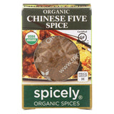 Spicely Organics - Organic Chinese 5 Spice Seasoning - Case Of 6 - 0.4 Oz.