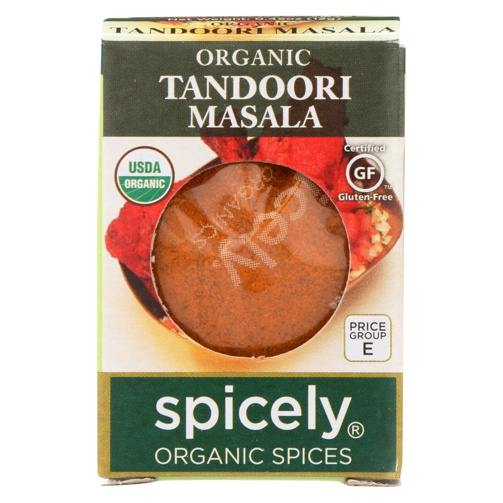 Spicely Organics - Organic Tandoori Masala Seasoning - Case Of 6 - 0.45 Oz.