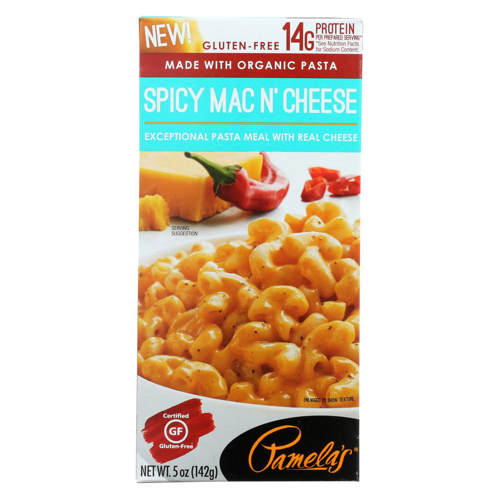 Pamela's Products - Pasta Meal - Organic - Spicy Mac & Cheese - Case Of 12 - 5 Oz