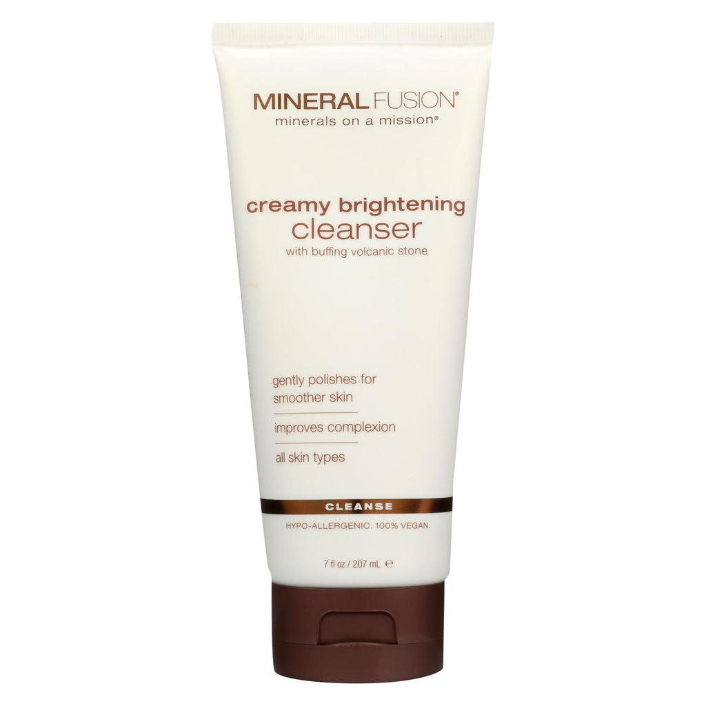 Mineral Fusion - Creamy Brightening Cleanser - 7 Fl Oz.