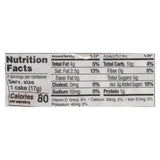 Element Rice Cake - Organic - Vanilla - Orange - Case Of 8 - 1.2 Oz