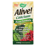 Nature's Way - Alive! Calcium Bone Formula - Max Absorption - 60 Tablets