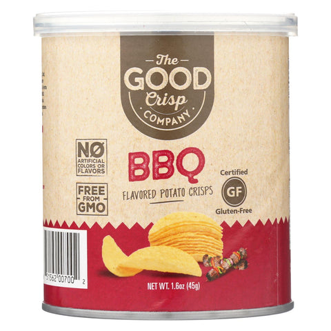 The Good Crisp Company Potato Crisps - Bbq - Case Of 12 - 1.6 Oz