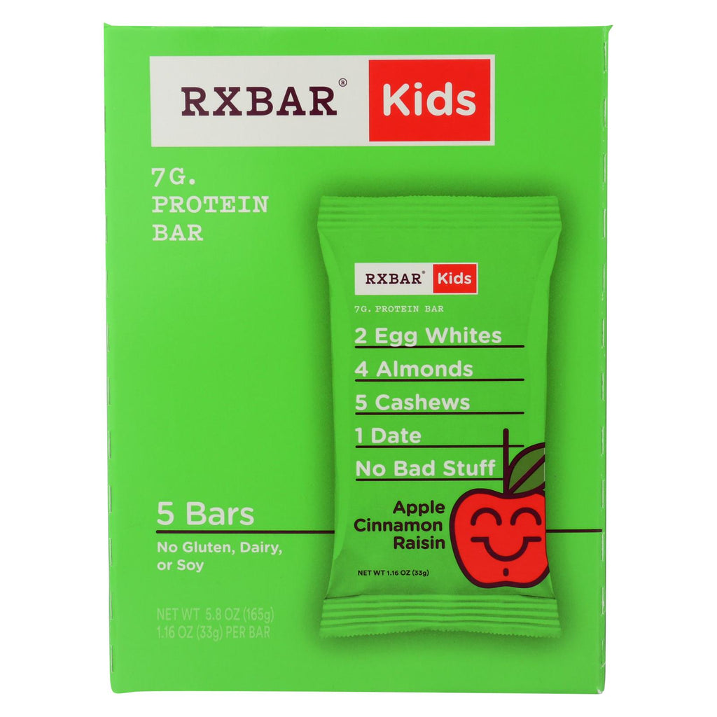 Rxbar - Kids Protein Bar - Apple Cinnamon - Case Of 6 - 5-1.16 Oz.