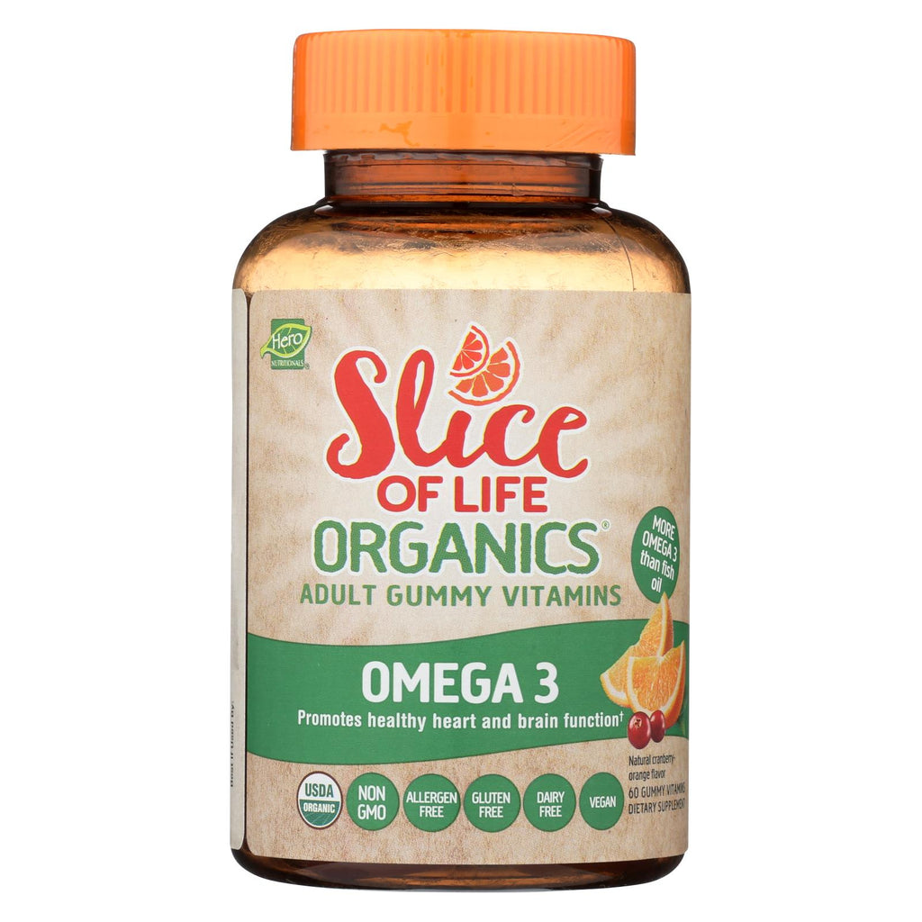 Slice Of Life Organics Omega 3 - Organic - 60 Count