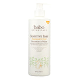 Babo Botanicals - Body Wash - Fragrance Free - Case Of 16 - 16 Fl Oz.