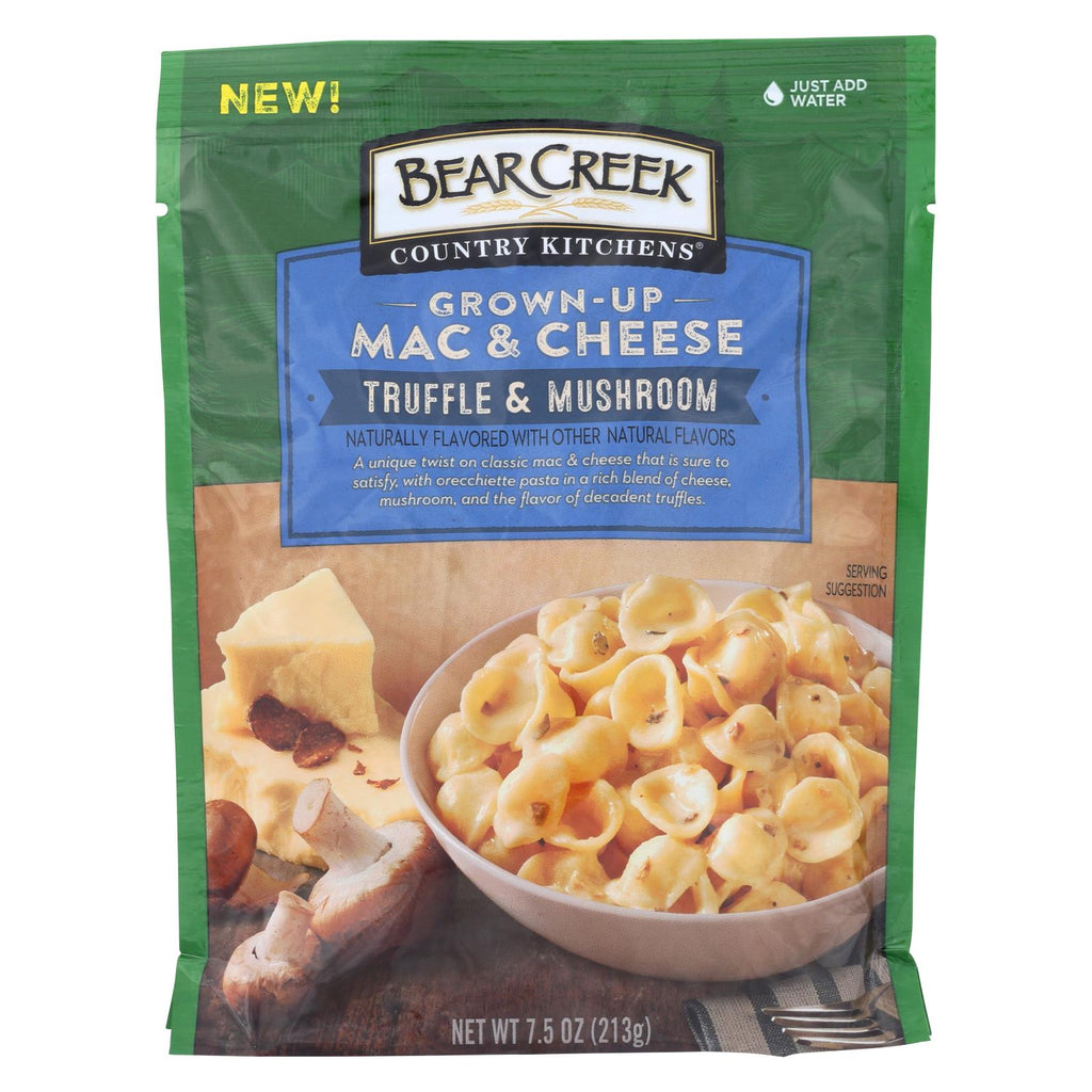 Bear Creek Mac And Cheese - Truffle Mushroom - Case Of 6 - 7.50 Oz