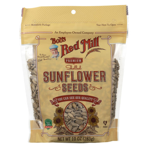 Bob's Red Mill - Seeds - Sunflower - Shelled - Case Of 6 - 10 Oz