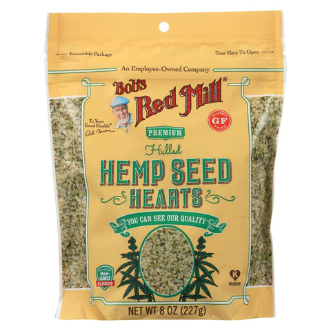 Bob's Red Mill - Hemp Seeds - Hulled - Case Of 6 - 8 Oz