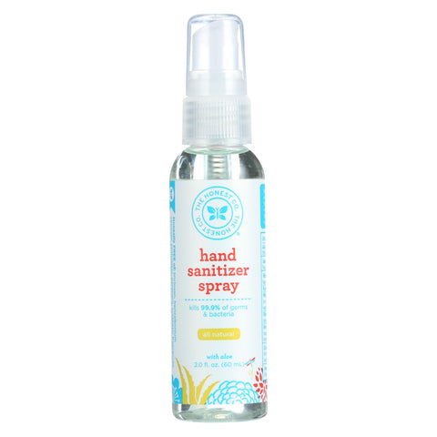 The Honest Company - Hand Sanitizer Spray - Grapefruit - Case Of 12 - 2 Fl Oz.