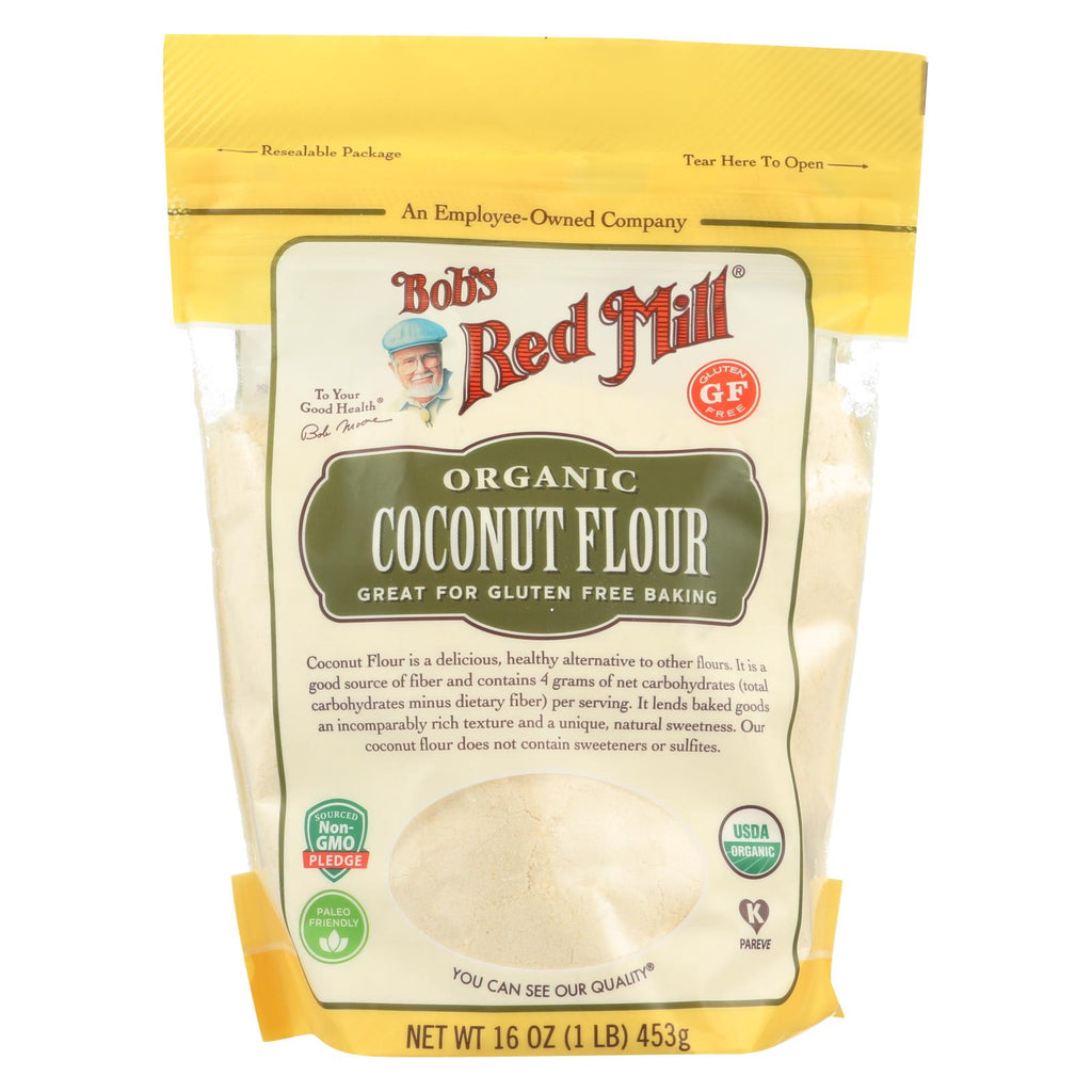 Bob's Red Mill - Flour - Organic - Coconut - Case Of 4 - 16 Oz