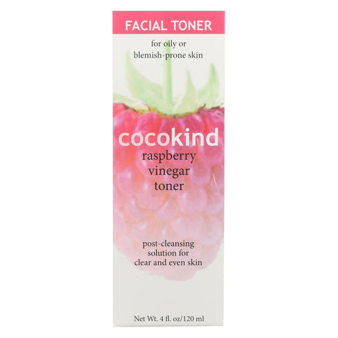 Cocokind Toner - Facial Vinegar Raspberry - 4 Oz