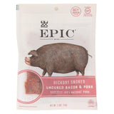 Epic - Jerky Bites - Hickory Smoked Uncured Bacon And Pork Bites - Case Of 8 - 2.5 Oz.