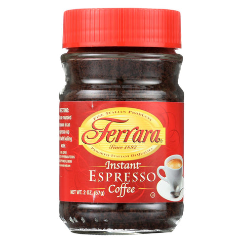 Ferrara Instant Espresso - Case Of 12 - 2 Oz