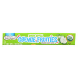 Torie And Howard - Chewy Fruities Organic Candy Chews - Sour Apple - Case Of 18 - 2.1 Oz.