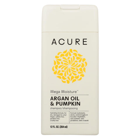 Acure - Shampoo - Mega Mouisture - 12 Fl Oz