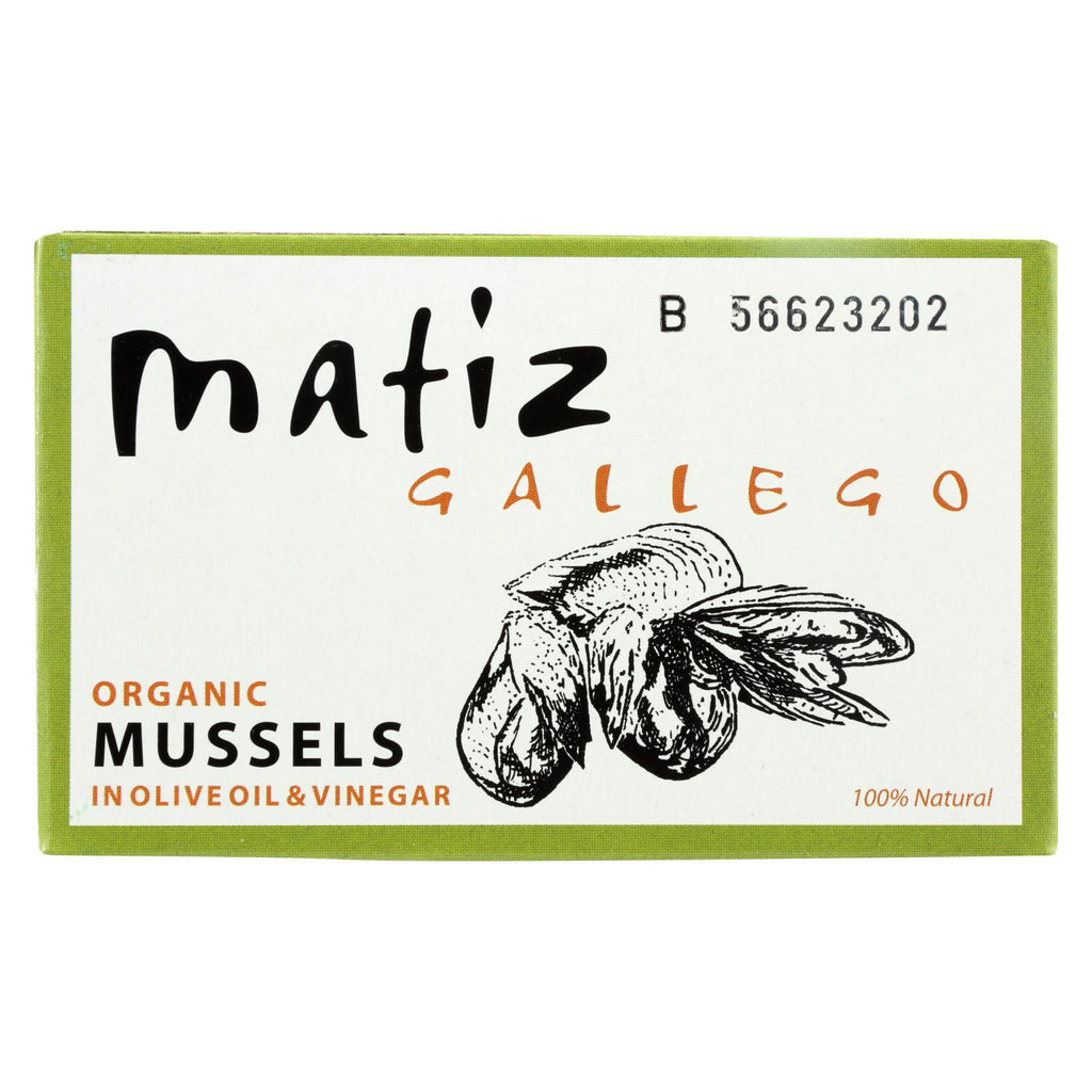 Matiz Mussels - Olive Oil & Vinegar - Case Of 12 - 3.9 Oz