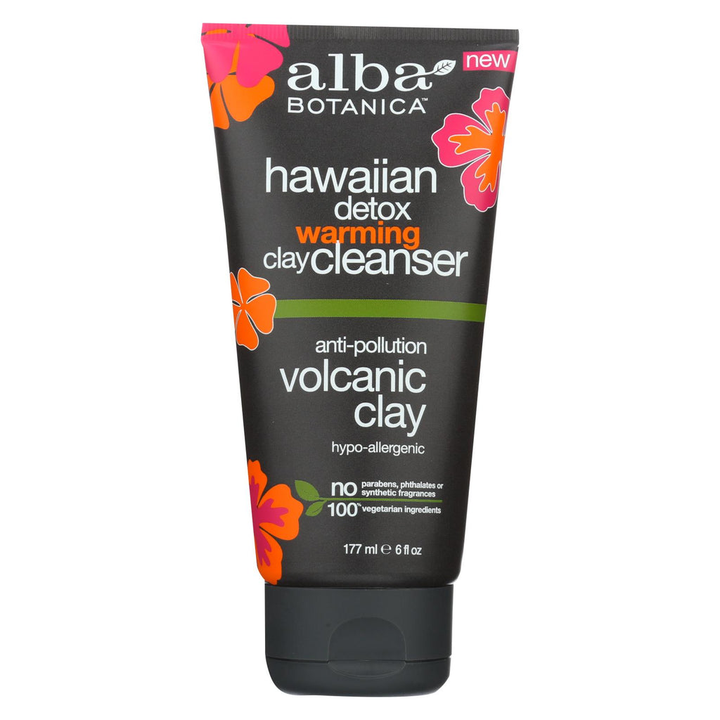 Alba Botanica - Cleanser - Hi Detx - Warmng Clay - 6 Fl Oz