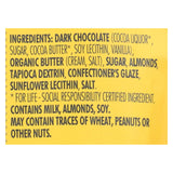 Chocolove Xoxox - Pouch - Dark Chocolate - Almond Toffee - Case Of 8 - 4.5 Oz