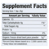 Red Ace Beet Juice - Organic - Powder - Case Of 6 - 150 Grm