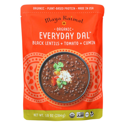 Maya Kaimal - Organic Everyday Dal - Black Lentil Tomato Cumin - Cs Of 6 -10 Oz