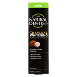 Natural Dentist Toothpaste - Charcoal - White - 5 Oz