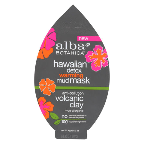 Alba Botanica - Mask - Hi Detox - Warming Mud - Single - Case Of 8 - 1 Count