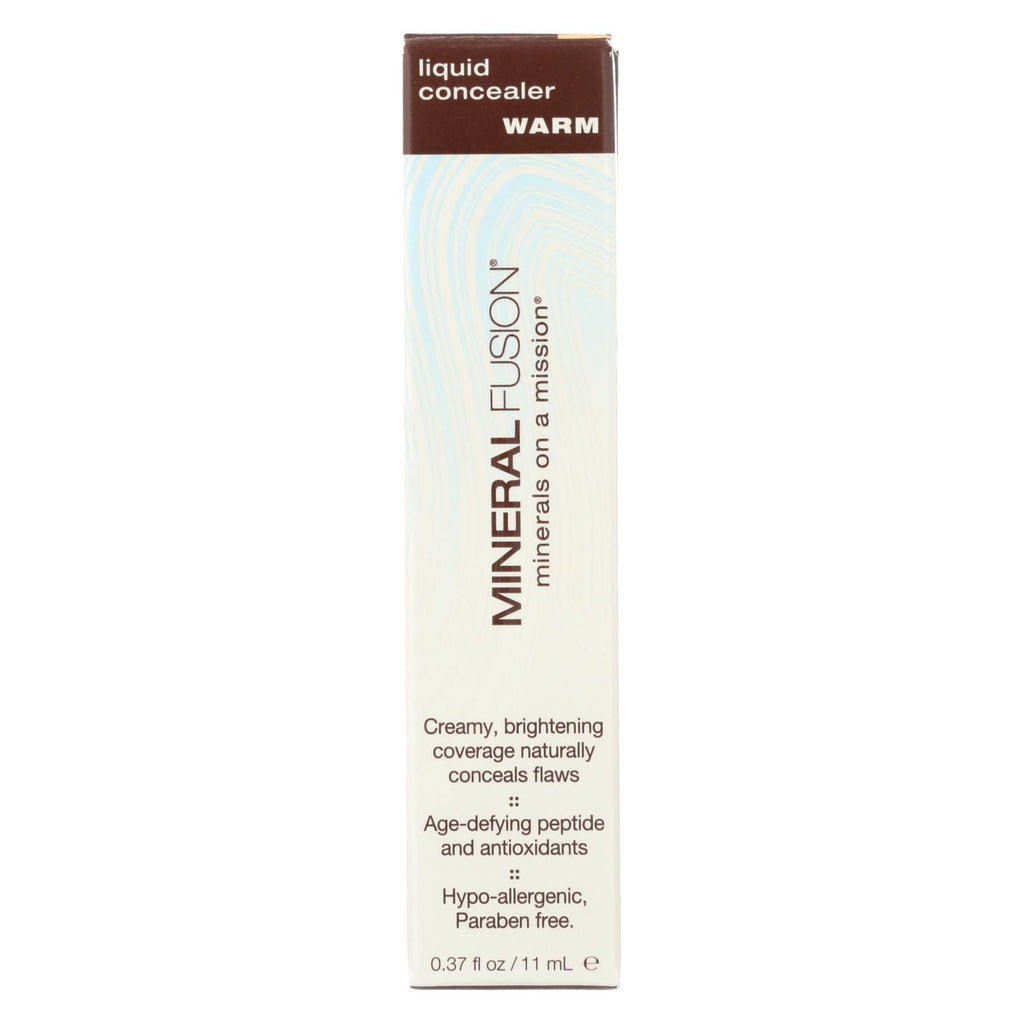 Mineral Fusion - Liquid Mineral Concealer - Warm - 0.37 Oz.