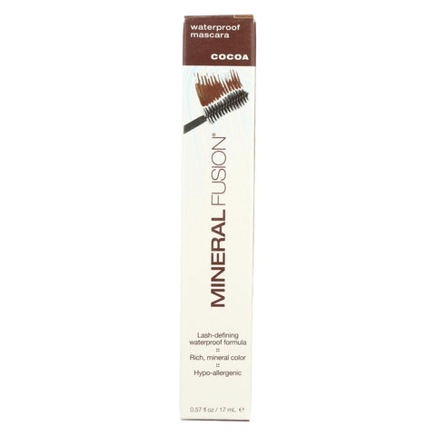 Mineral Fusion - Mascara - Waterproof Cocoa - 0.57 Oz.