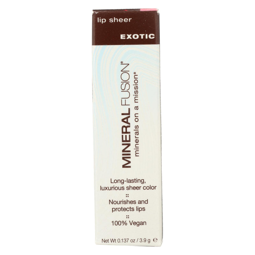 Mineral Fusion - Lip Sheer - Exotic - 0.137 Oz.