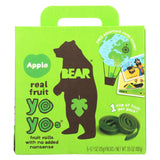 Bear Real Fruit Yoyo Snack - Apple - Case Of 6 - 3.5 Oz.