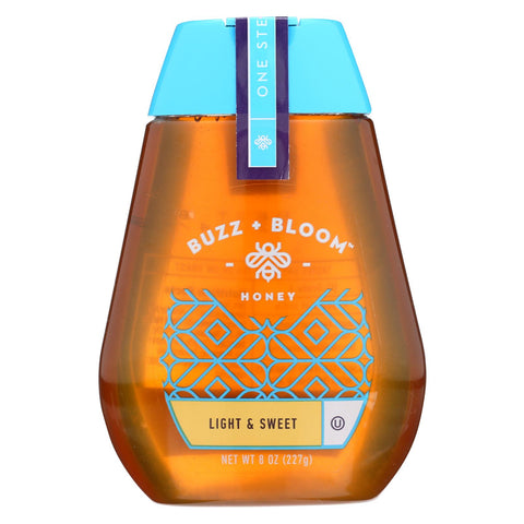 Buzz And Bloom - Honey - Light And Sweet - Case Of 6-8 Oz