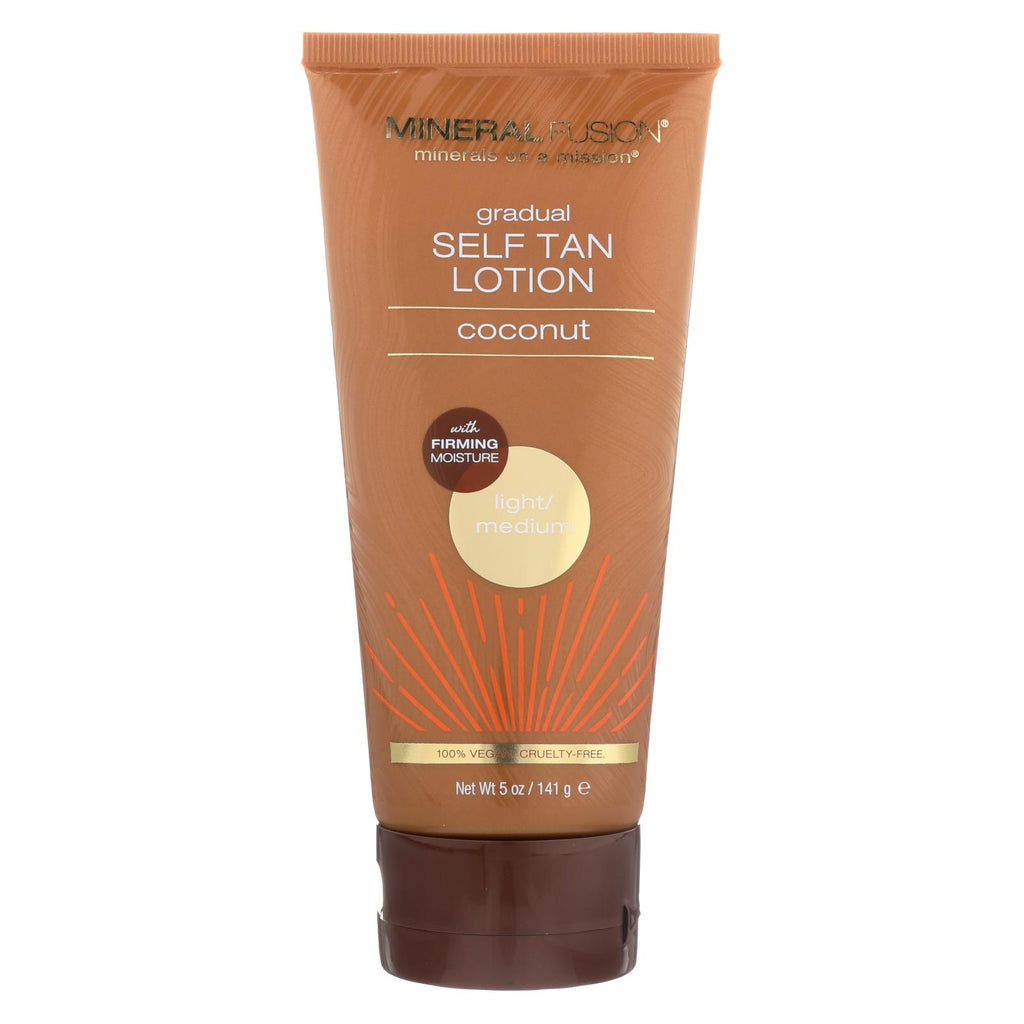 Mineral Fusion - Gradual Self Tan Lotion - Light-medium - 5 Oz.