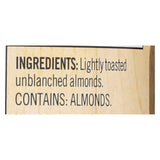 Woodstock Almond Butter - Lightly Toasted - Unsalted - 16 Oz.