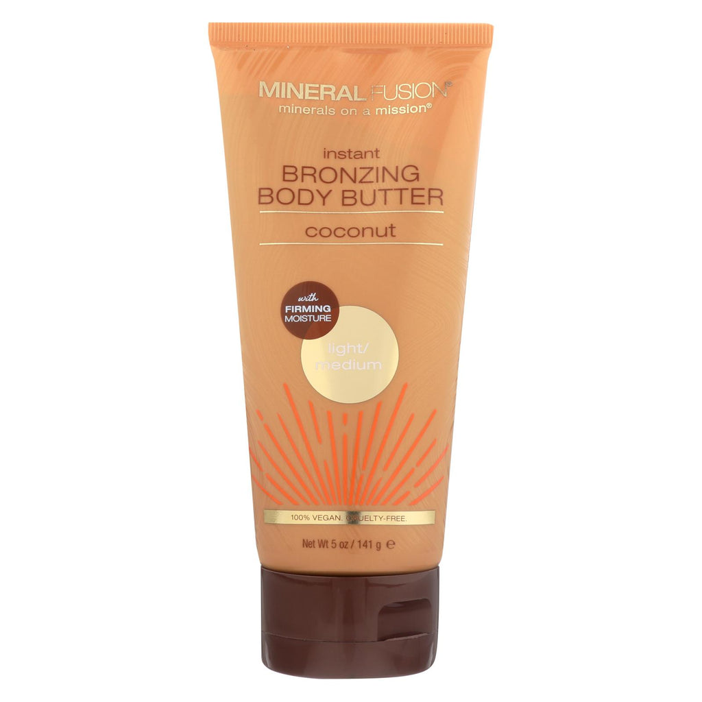 Mineral Fusion - Instant Bronzing Body Butter - Light-medium - 5 Oz.