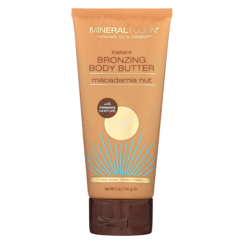 Mineral Fusion - Instant Bronzing Body Butter - Medium-dark - 5 Oz.