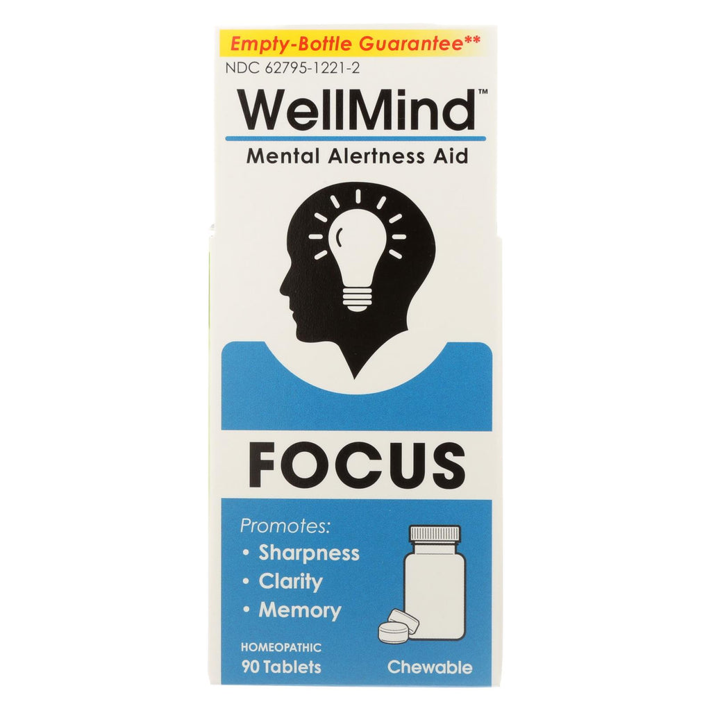 Wellmind - Tab Mental Focus Lemon - 90 Count