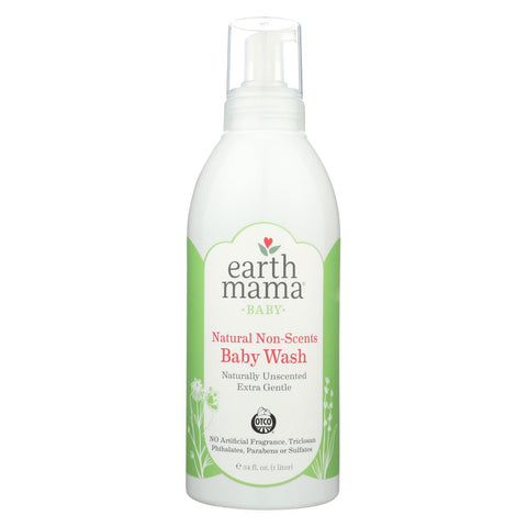 Earth Mama - Baby Wash - Non-scented - 34 Fl Oz.