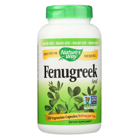 Nature's Way - Fenugreek Seed - 320 Veg Capsules