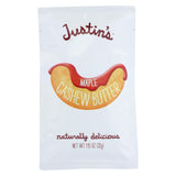 Justin's Nut Butter Cashew Butter - Maple - Case Of 10 - 1.15 Oz.