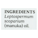 Aura Cacia - Essential Oil - Manuka - Case Of 1 - .50 Fl Oz.