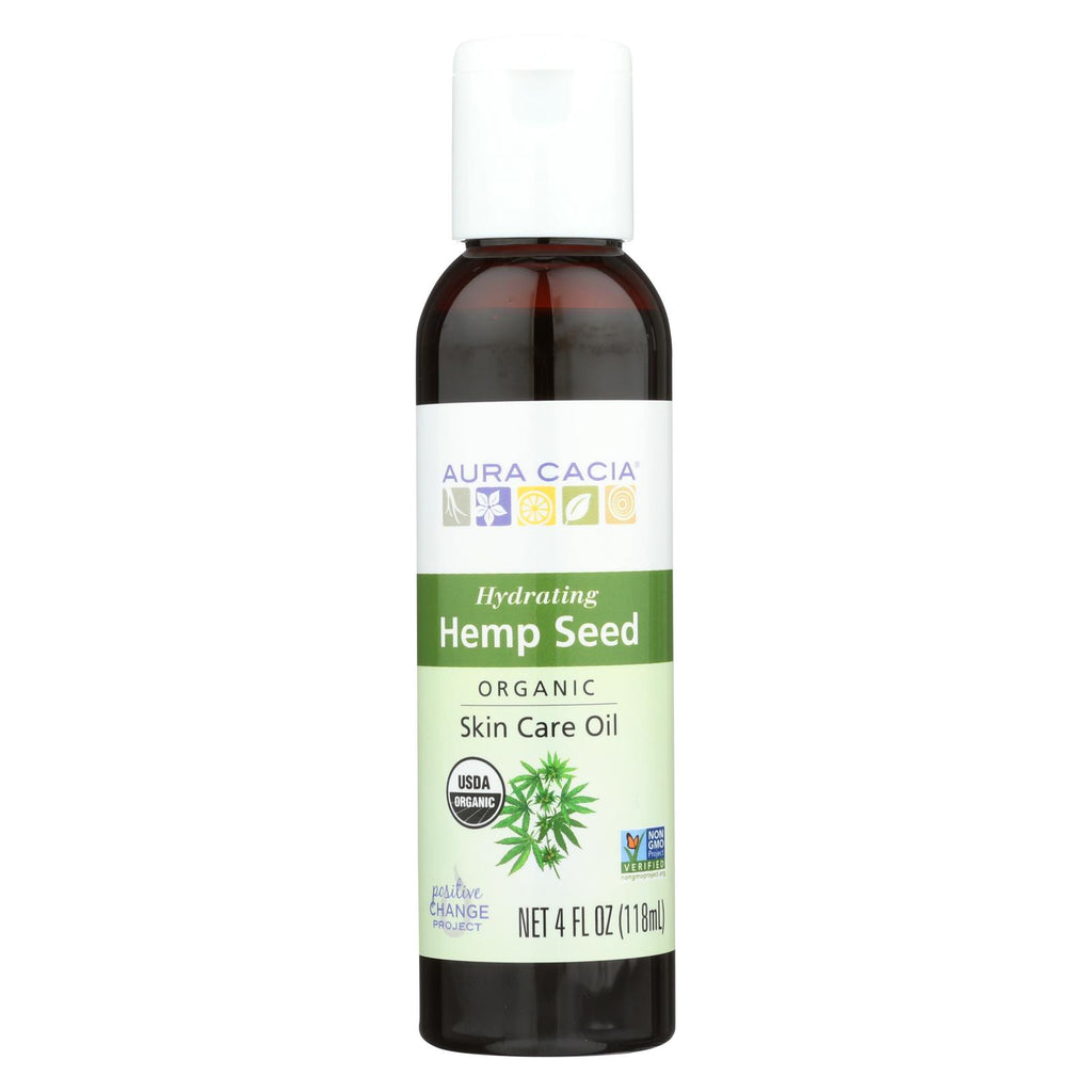 Aura Cacia - Body Oil - Hemp Seed - Case Of 1 - 4 Fl Oz.