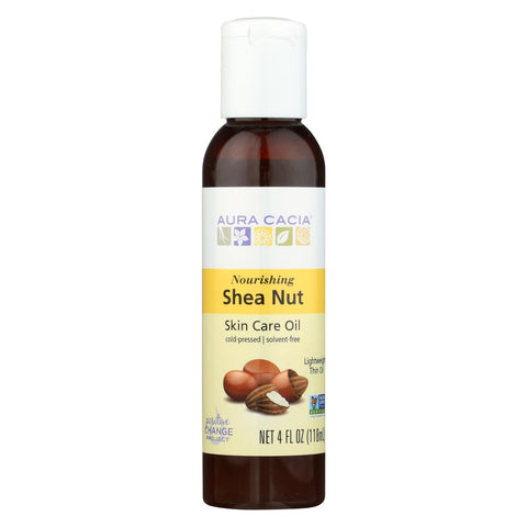 Aura Cacia - Body Oil - Shea Nut - Case Of 1 - 4 Fl Oz.