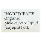 Aura Cacia - Essential Oil - Cajeput - Case Of 1 - .25 Fl Oz.